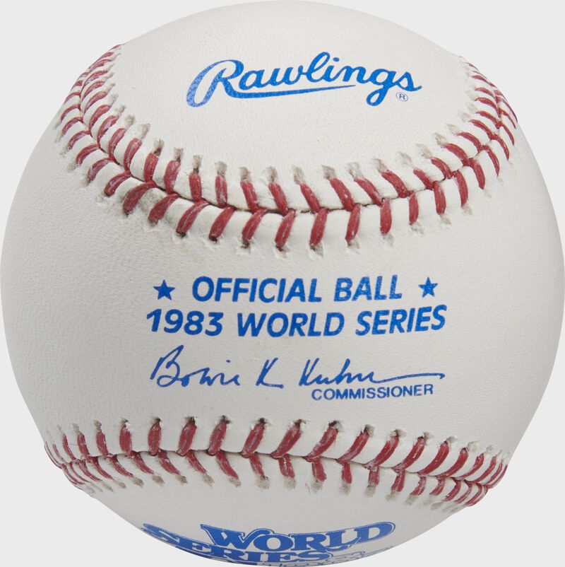 Rawlings MLB World Series Commemorative Baseball, 1983 loading=