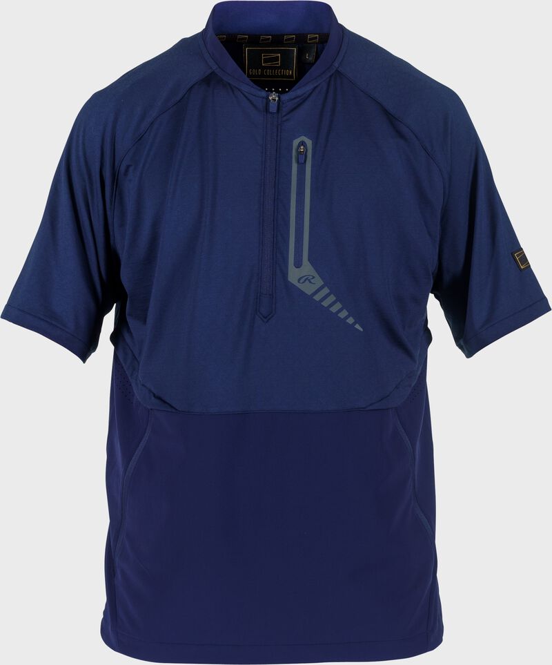 Rawlings Gold Collection Quarter-Zip Short Sleeve Jacket