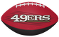 Back of a San Francisco 49ers downfield youth football - SKU: 07731084121 image number null