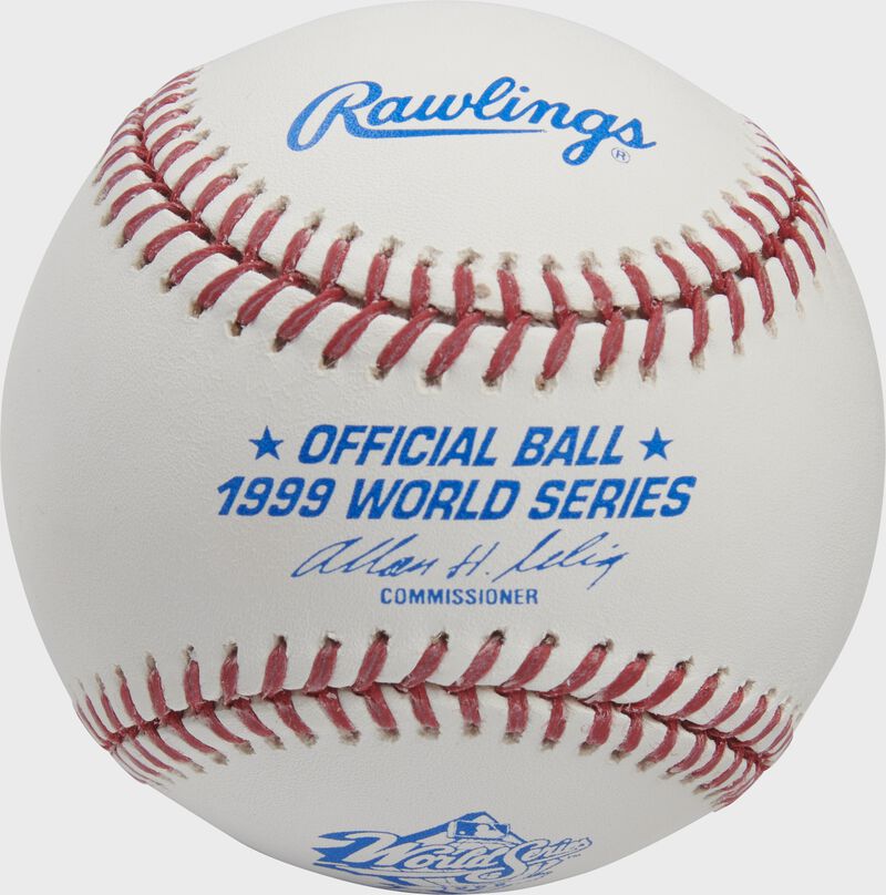 Rawlings MLB World Series Commemorative Baseball, 1999 loading=