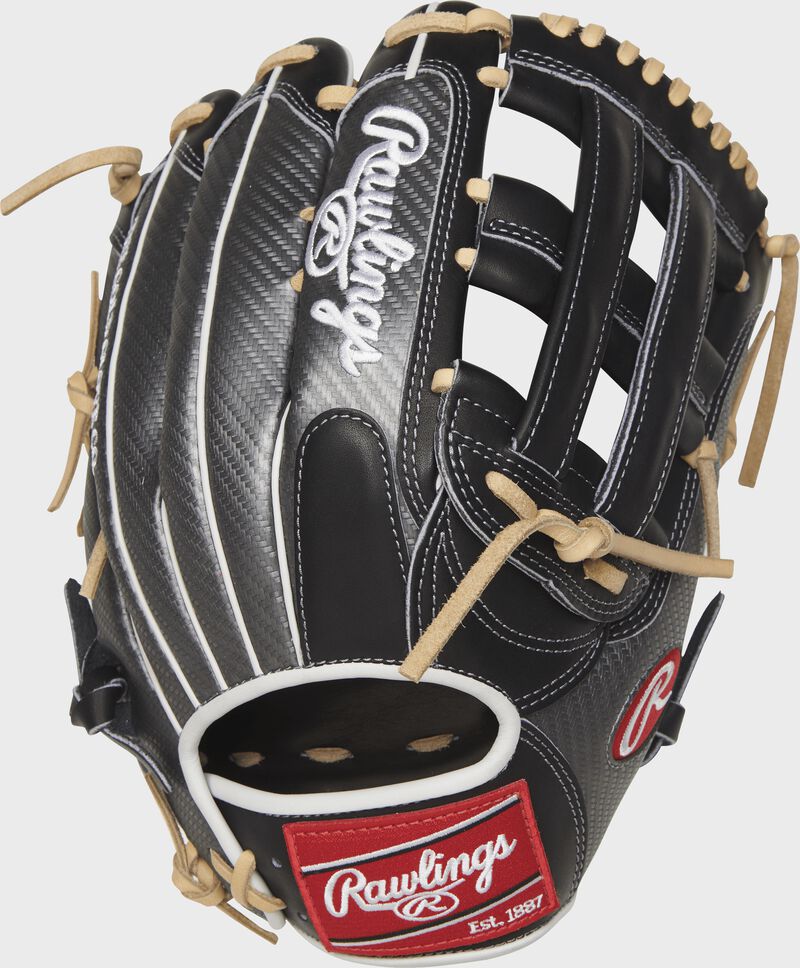 PRO3039-6BCF 12.75-inch Heart of the Hide outfield glove with a Hyper Shell back