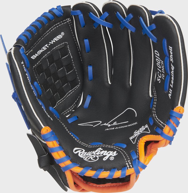 Sure Catch 10-inch Jacob deGrom Signature Youth Baseball Glove