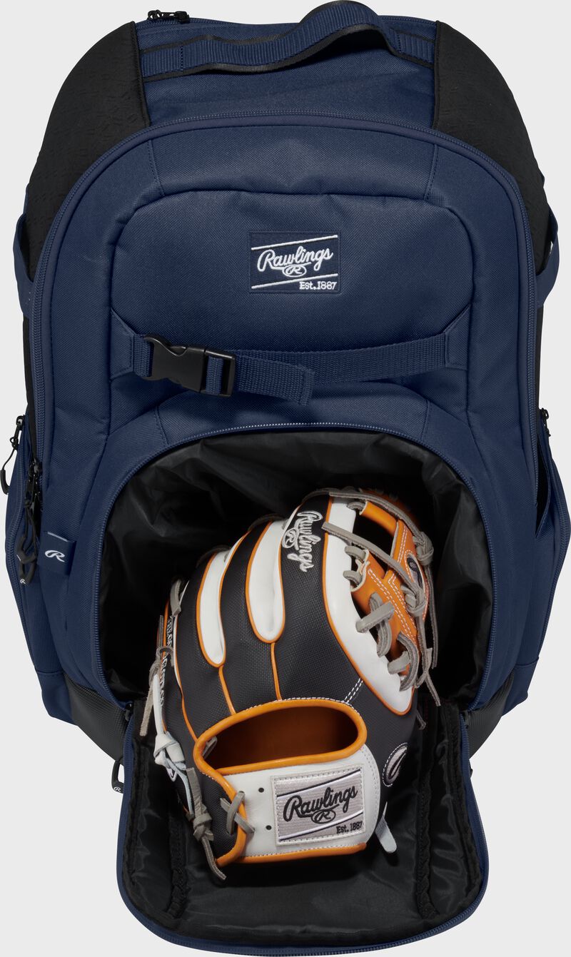 Rawlings Journey Players Backpack, Navy