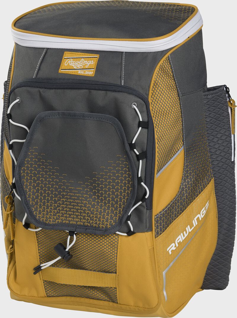 Front right angle of a royal Impulse backpack - SKU: IMPLSE-LG