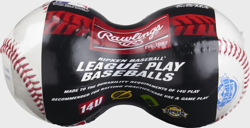 24 Pack Cal Ripken 14U League Play Baseballs