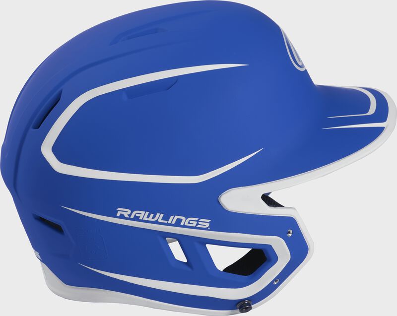 Right-side view of Rawlings Mach Batting Helmet | 1-Tone & 2-Tone - SKU: MACH loading=