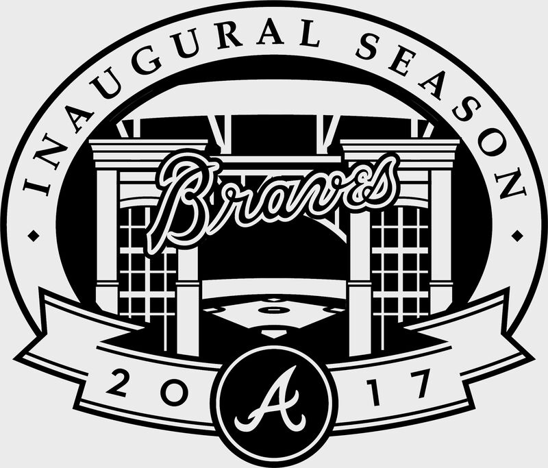 MLB 2017 Atlanta Braves SunTrust Park Inaugural Season Baseball