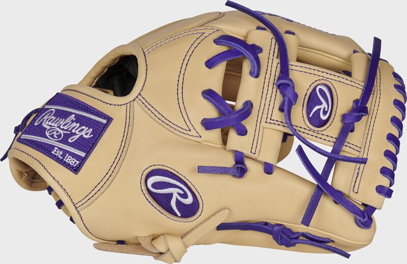 Thumb view of a camel 2021 Trevor Story Heart of the Hide glove with a camel I-web - SKU: RSGPRONP4-2TS