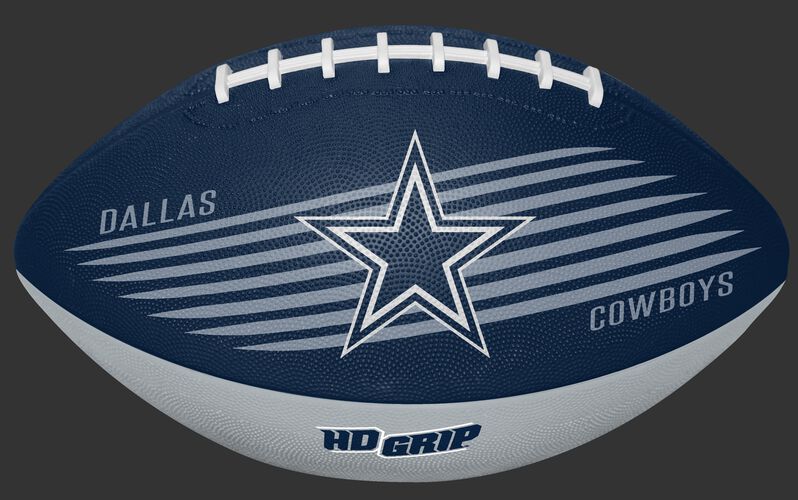 Navy NFL Dallas Cowboys Downfield Youth Football With Team Logo SKU #07731065121