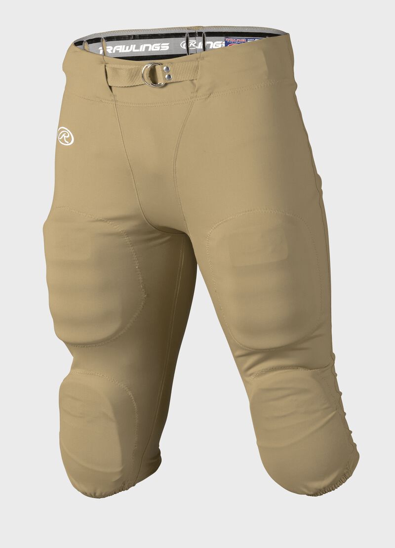 Front of Rawlings Vegas Gold Adult Slotted Football Pant - SKU #FP147