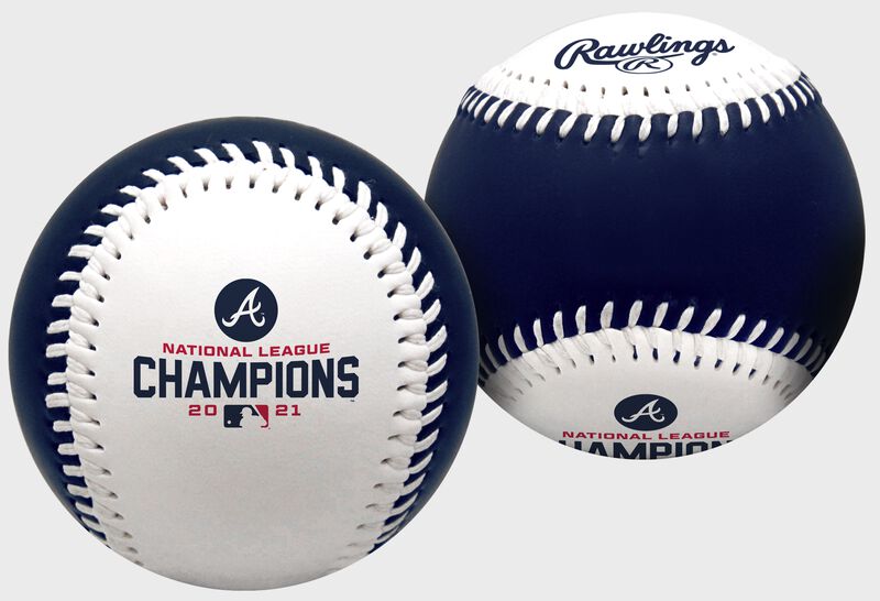 Rawlings | Official 2021 World Series Champions | Atlanta Braves | Commemorative Baseball