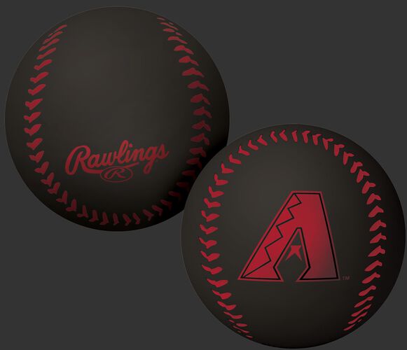 Rawlings Arizona Diamondbacks Big Fly Rubber Bounce Ball With Team Logo on Front In Team Colors SKU #02870010112