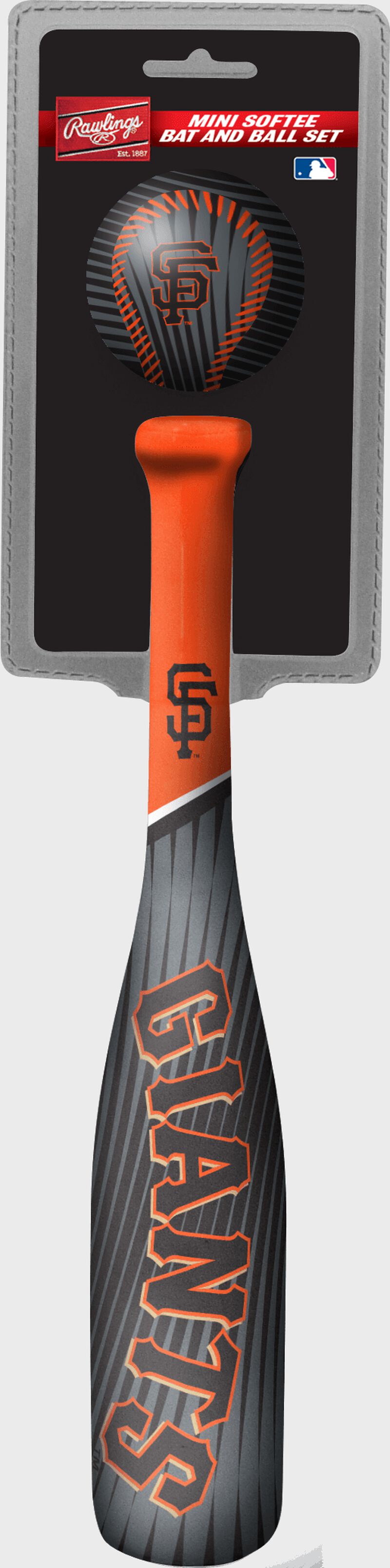 MLB San Francisco Giants Slugger Softee Mini Bat and Ball Set