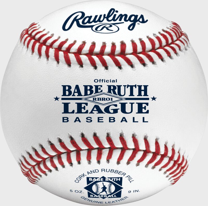 RBRO1 Babe Ruth competition grade baseball with raised seams