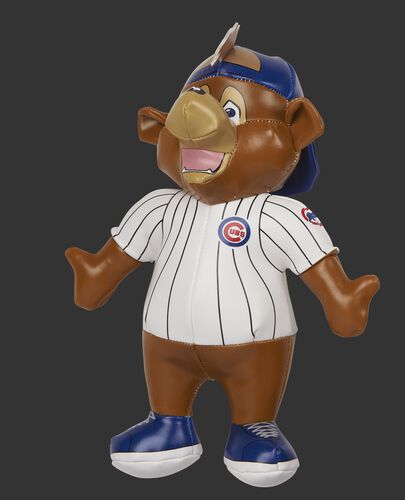 Rawlings MLB Chicago Cubs Mascot Softee With White Team Jersey and Blue Team Backwards Hat SKU #03770008111