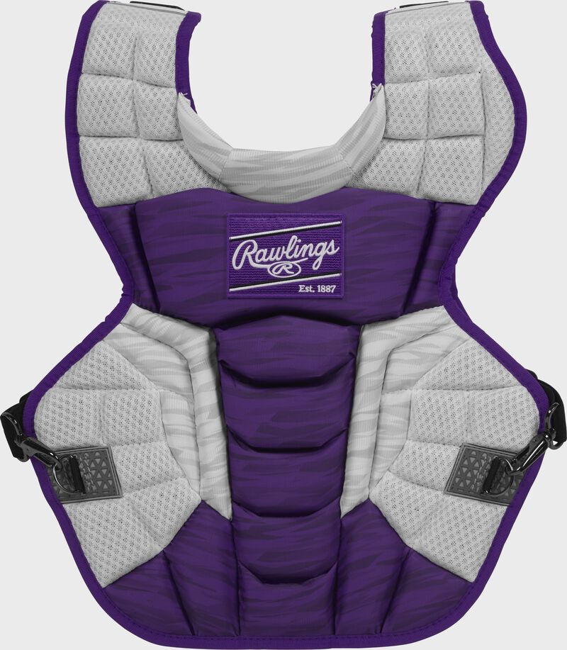 Rawlings Velo 2.0 Chest Protector, Meets NOCSAE loading=