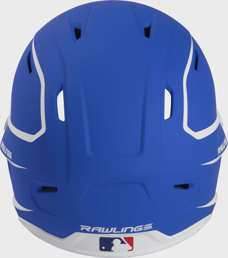 Back view of Rawlings Mach Batting Helmet | 1-Tone & 2-Tone - SKU: MACH loading=