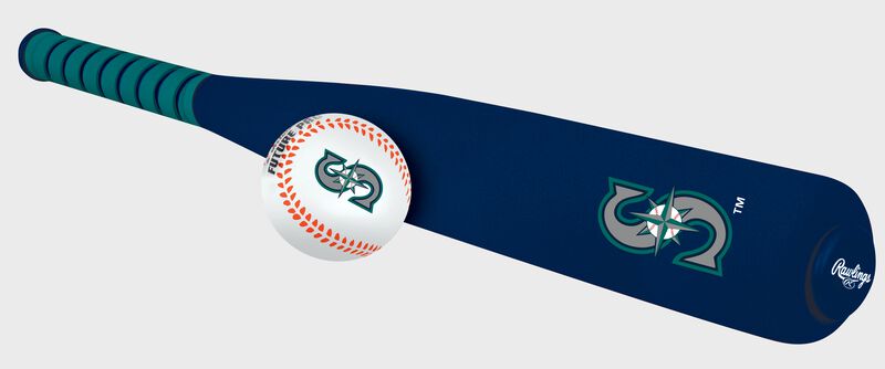 MLB Seattle Mariners Foam Bat and Ball Set