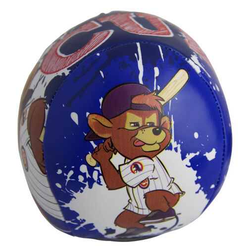 Rawlings Chicago Cubs Quick Toss 4'' Softee Baseball With Team Mascot On Front In Team Colors SKU #01320008113