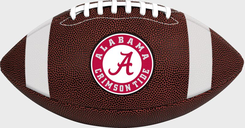 Brown NCAA Alabama Crimson Tide Game Time Football With Team Logo SKU #04623066121