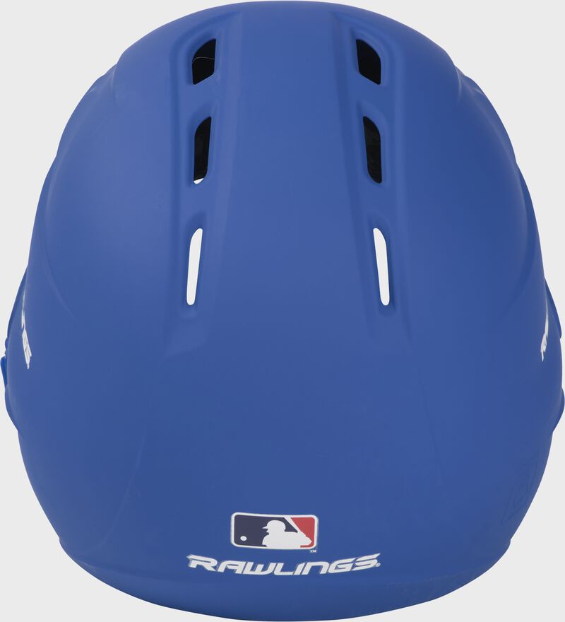 Back view of Royal R16 Reverse Matte Batting Helmet | Junior & Senior - SKU: R6R07