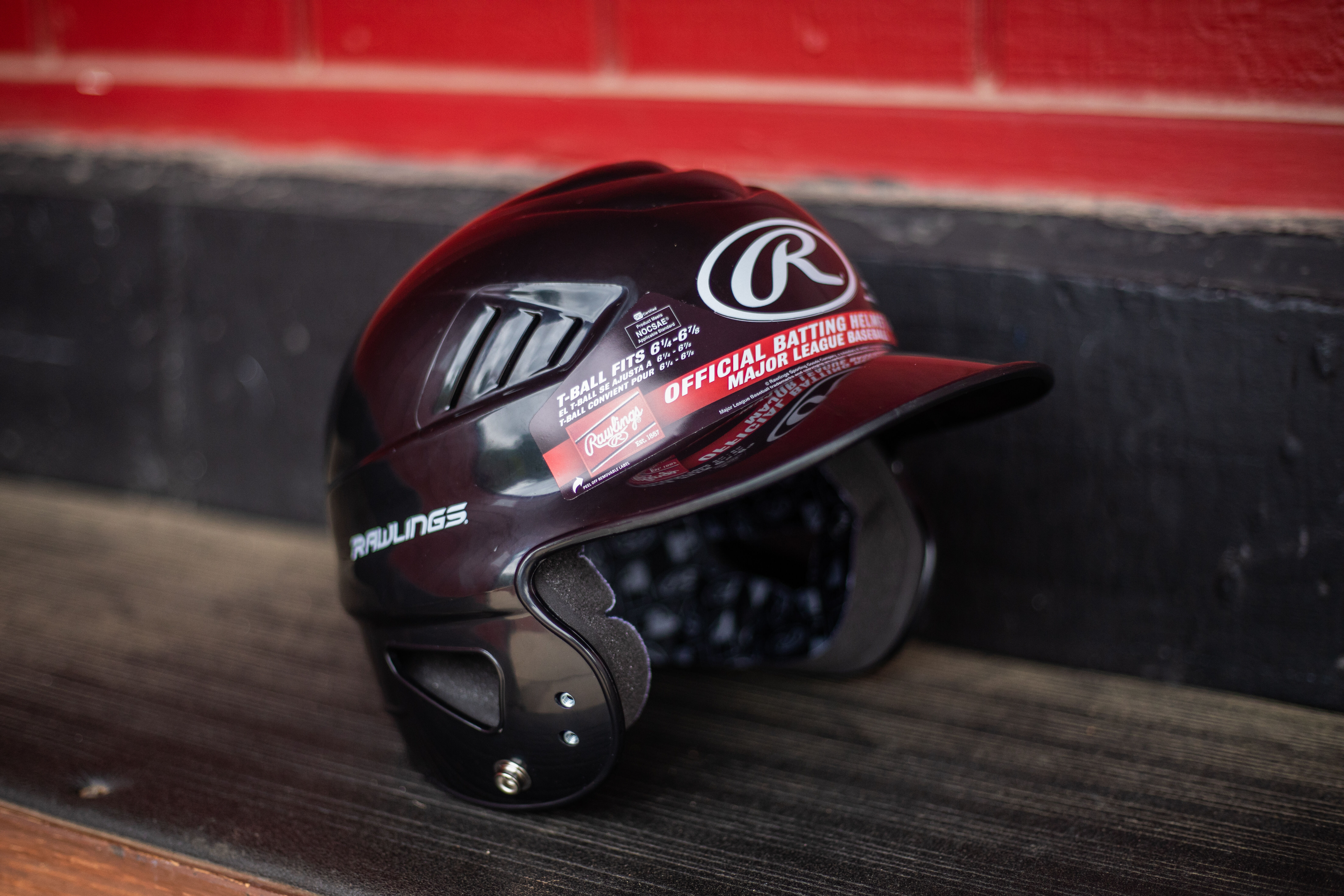 rawlings coolflo batting helmet black
