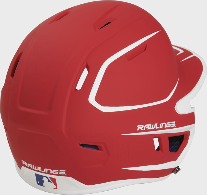 Mach Right Handed Batting Helmet with EXT Flap, 1-Tone & 2-Tone