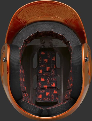 Velo Junior Batting Helmet Orange