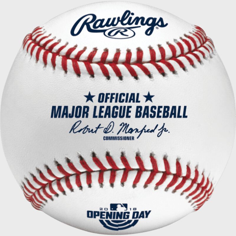 MLB 2018 Opening Day Baseballs