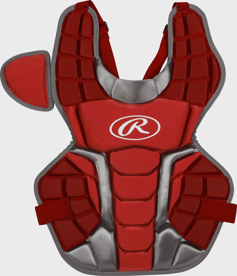 Scarlet RCSNA Renegade adult chest protector with Arc Reactor Core loading=
