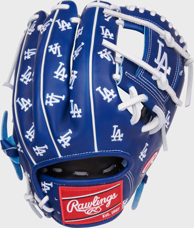 Los Angeles Dodgers Heart of the Hide 11.75-Inch Infield Glove, Right Hand Throw