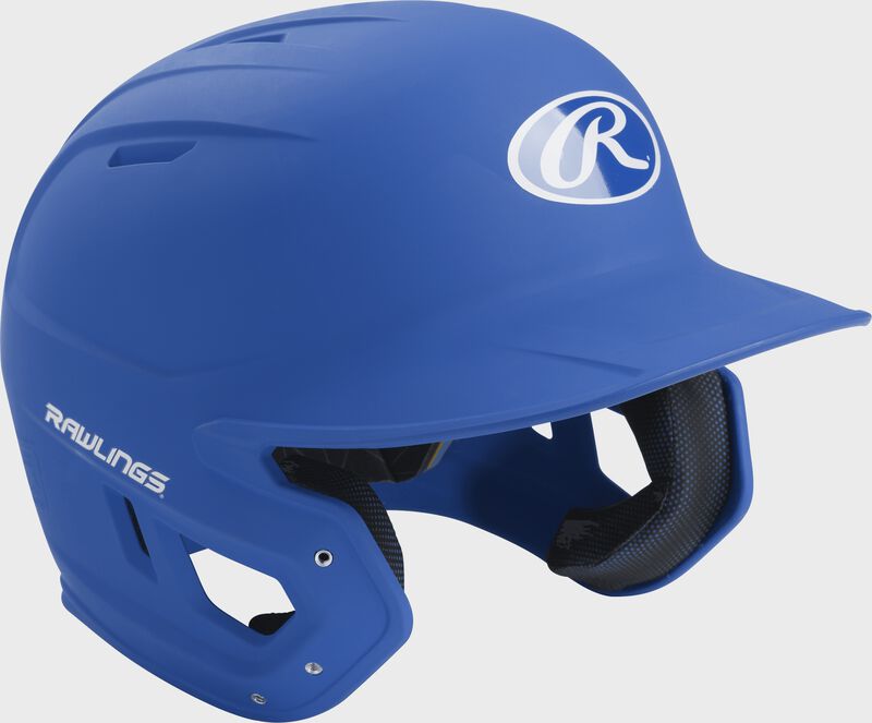 Front right-side view of Rawlings Mach Batting Helmet | 1-Tone & 2-Tone - SKU: MACH