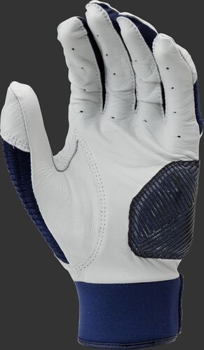 White palm of a navy WH950BG-N Workhorse batting glove