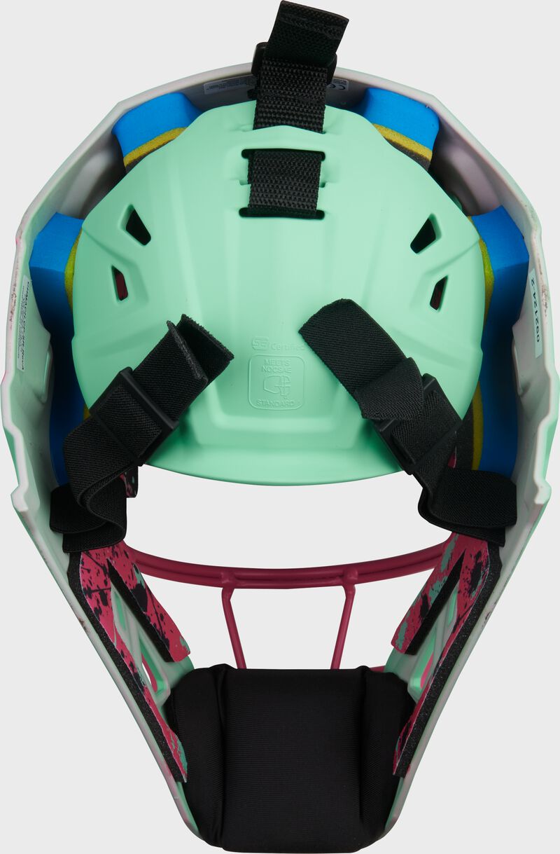 Limited Edition Mach Splatter Catcher's Gear Set, Mint/Pink, Intermediate