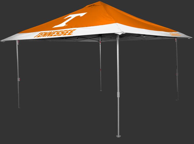 Rawlings Orange and White NCAA Tennessee Volunteers 10x10 Eaved Canopy With Team Logo and Name SKU #07843101111