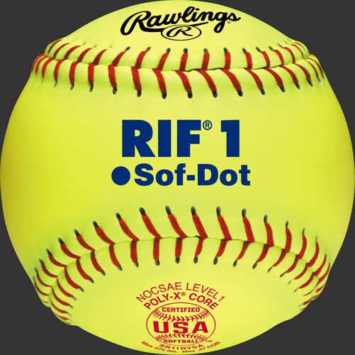 SR11RYSA USA RIF 11" softball with ASA stamp