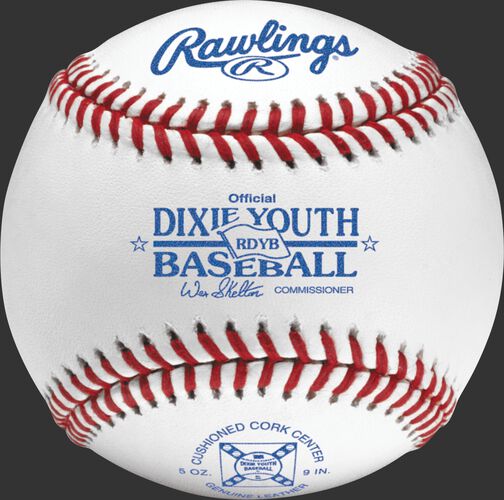 RDYB Dixie youth tournament grade baseball with raised seams