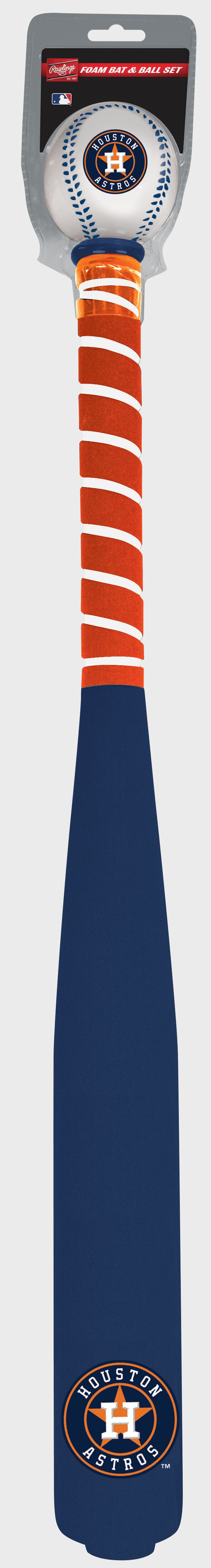 MLB Houston Astros Foam Bat and Ball Set