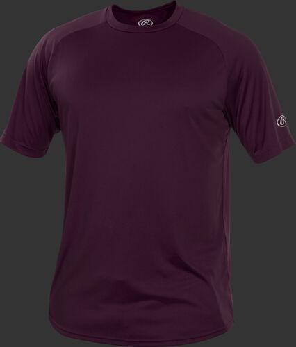 RTT Maroon Adult crew neck short sleeve jersey
