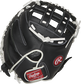 RSOCM325BW 32.5-inch Shut Out catcher's mitt with a black back and Velcro wrist strap image number null