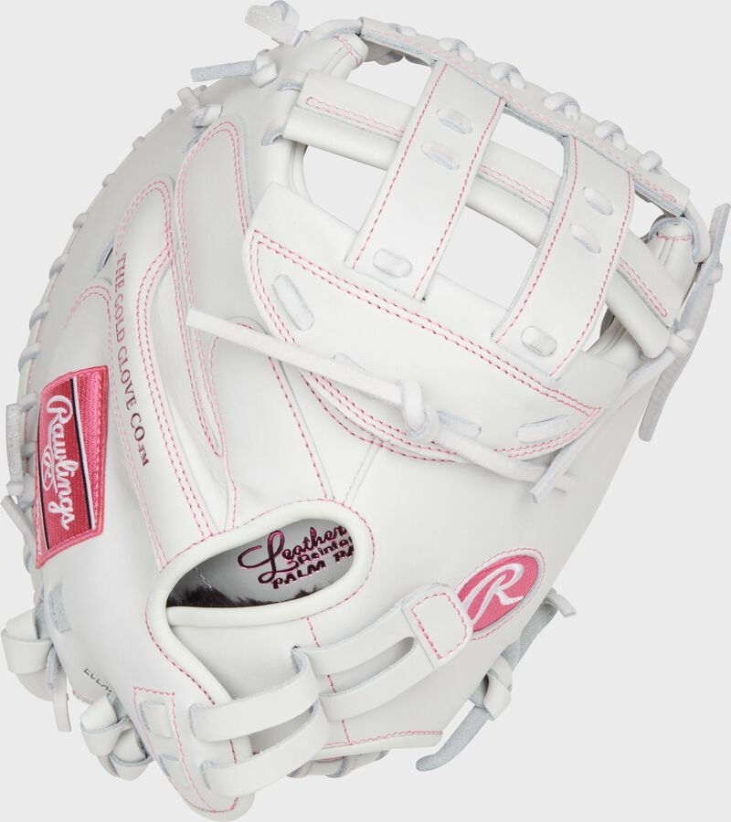 Liberty Advanced Color Series 34 in Catcher's Mitt, White/Pink, Right