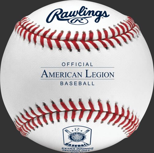 R100-AL Official American Legion baseball with the American Legion logo