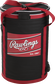 Front view of red Rawlings Soft-Sided Ball Bag - SKU: RSSBB-B image number null