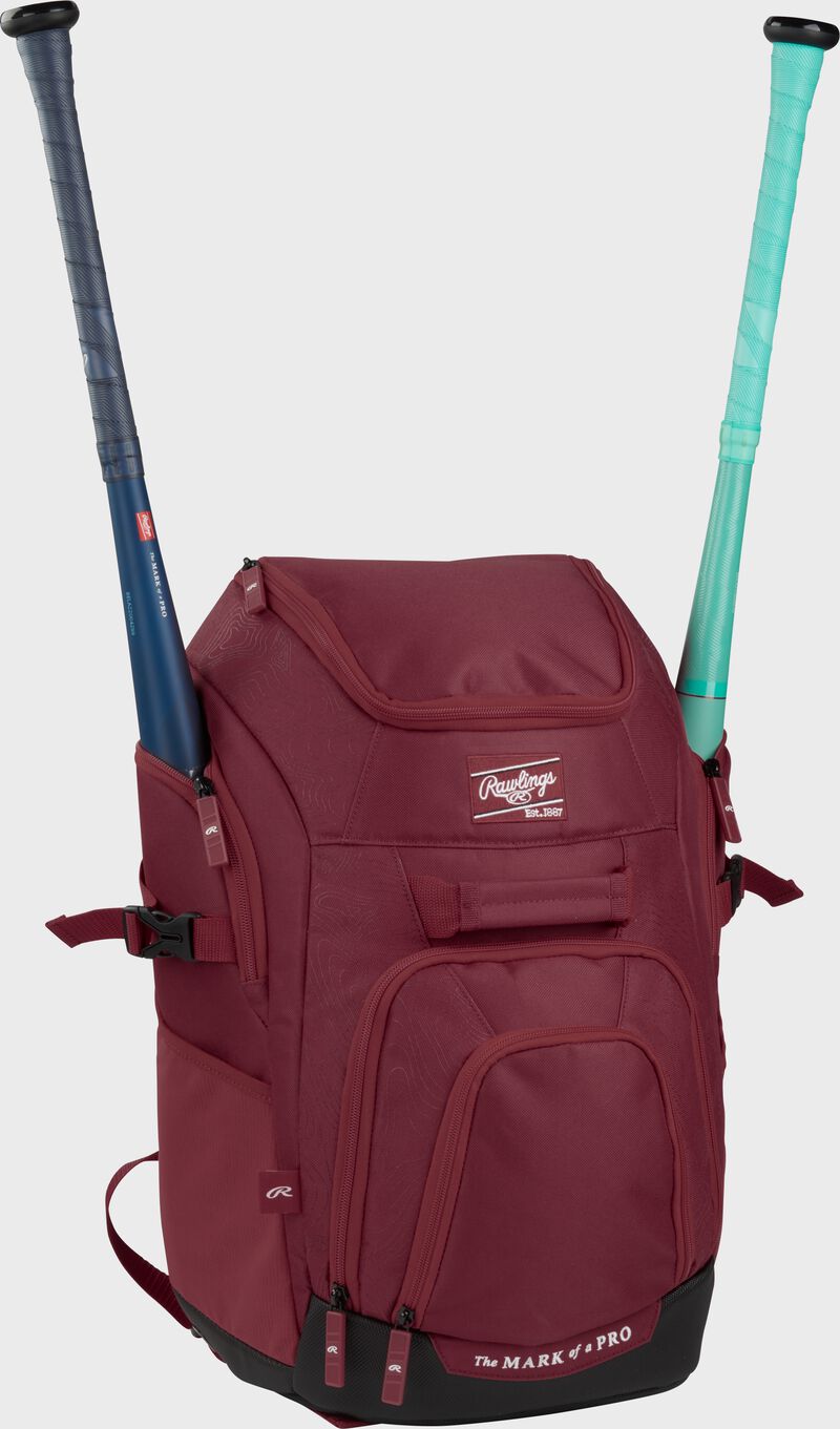 Franchise 2 Players Backpack, Maroon