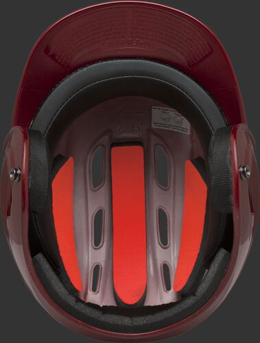 Coolflo High School/College Batting Helmet Cardinal