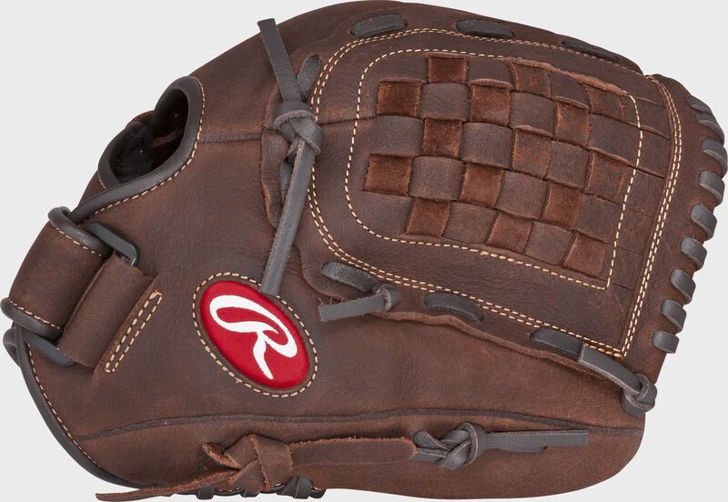 Web back view of Player Preferred 12-in infield/pitcher glove