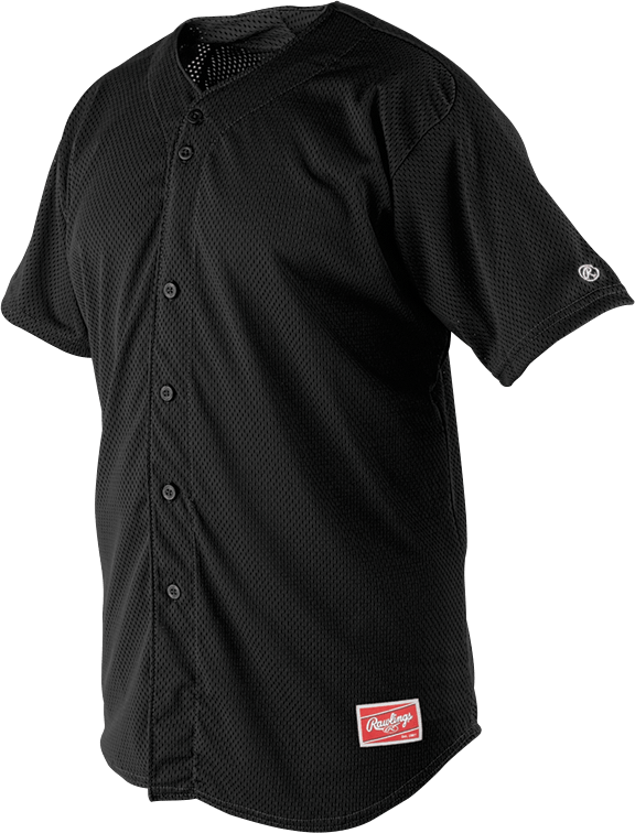 dark grey baseball jersey