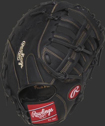 RFBMB 12.5-inch Renegade Series recreational first base mitt with a black back