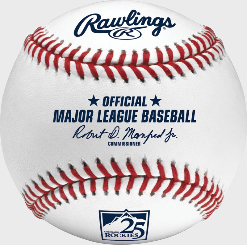 MLB 2018 Colorado Rockies 25th Anniversary Baseball