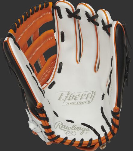 Liberty Advanced Color Series 13-Inch Outfield Glove Orange/Black